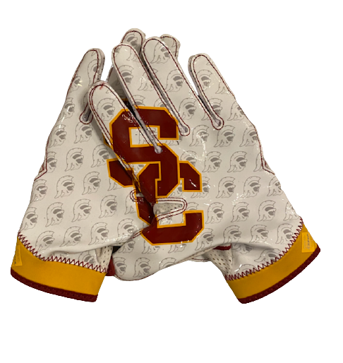 Samuel Oram-Jones USC Player Exclusive Football Gloves (Size L)