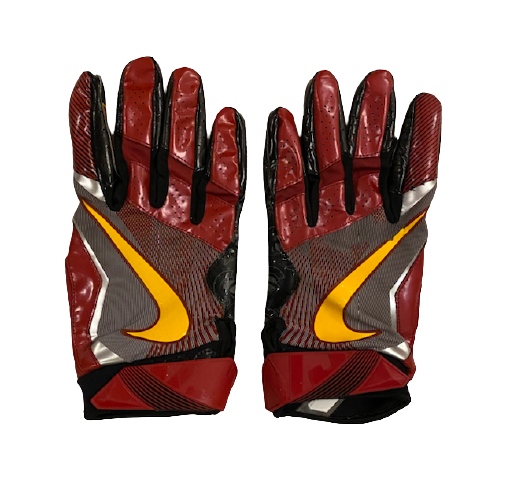 Samuel Oram-Jones USC Player Exclusive Football Gloves (Size 2XL)