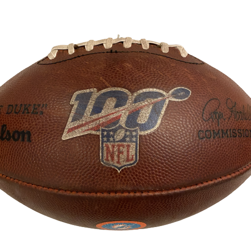 Miami Dolphins Official NFL 100th Year Football