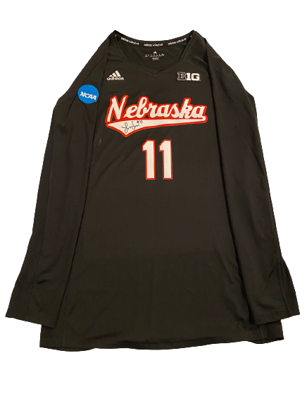 Lexi Sun Nebraska Volleyball SIGNED 2019 NCAA Tournament Game Worn 