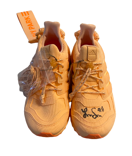 Lexi Sun Nebraska Volleyball SIGNED Team Issued Adidas Shoes