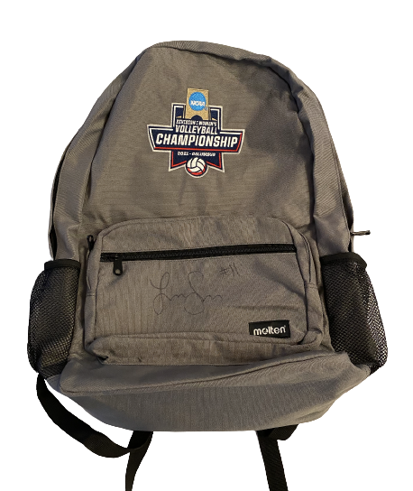 Lexi Sun Nebraska Volleyball SIGNED 2021 NCAA National Championship Exclusive Backpack