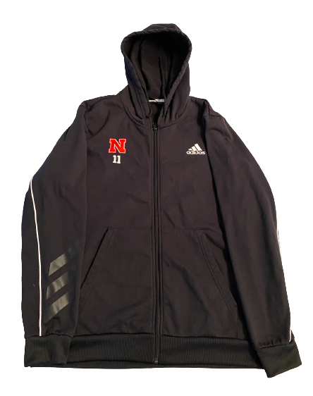 Lexi Sun Nebraska Volleyball Player Exclusive Warm-Up Jacket with Number (Size XL)
