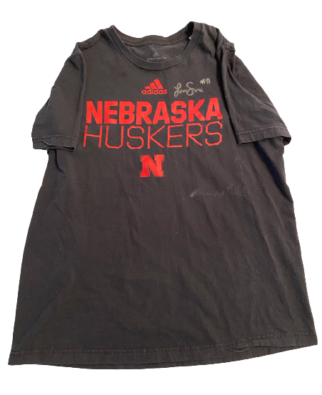 Lexi Sun Nebraska Volleyball SIGNED "Nebraska Huskers" Practice Shirt (Size L)