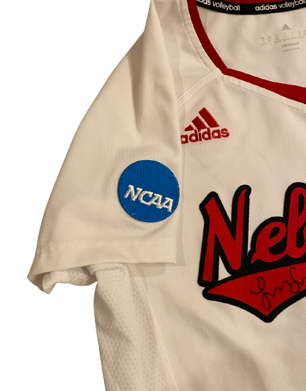 Lexi Sun Nebraska Volleyball SIGNED 2021 NCAA Tournament Game Worn 