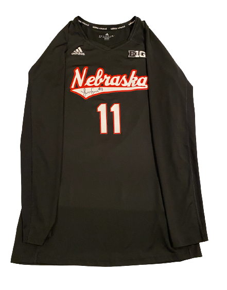Lexi Sun Nebraska Volleyball SIGNED Game Worn 