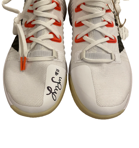 Lexi Sun Nebraska Volleyball SIGNED Team Issued Adidas Shoes (Size 9.5)
