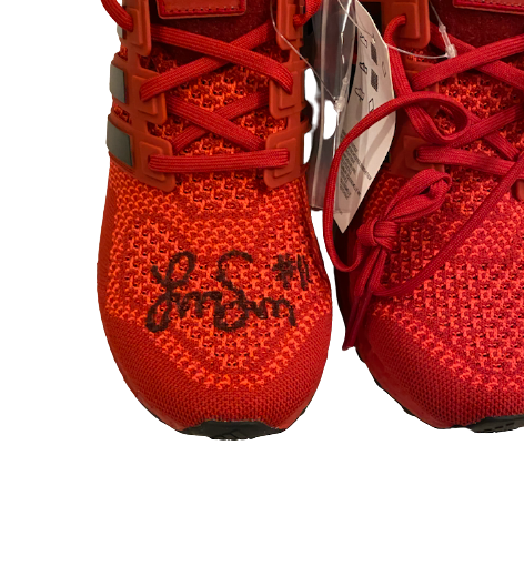 Lexi Sun Nebraska Volleyball SIGNED Exclusive Nebraska Shoes