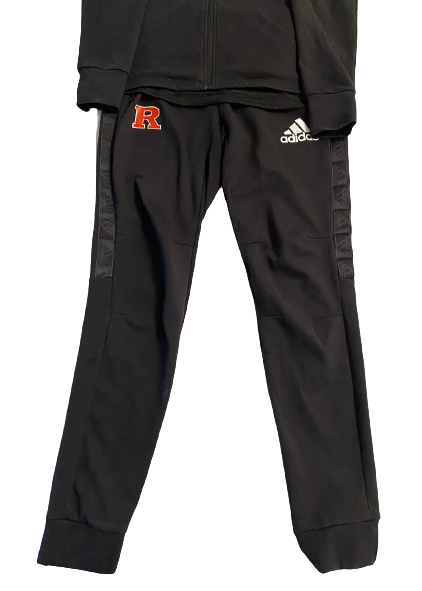Patrice Rene Rutgers Football Exclusive Travel Sweatsuit (Jacket LT / Pants MT)