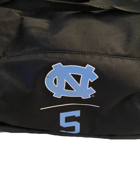 Patrice Rene North Carolina Football Exclusive Travel Duffel Bag with Number