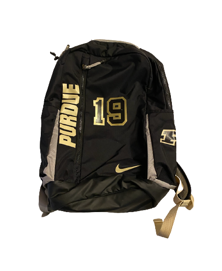 Jena Otec Purdue Volleyball Player Exclusive Backpack with 