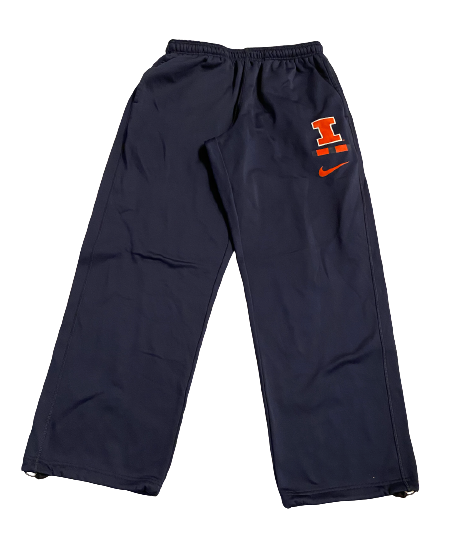 Jake Hansen Illinois Football Team Issued Sweatpants (Size XL)