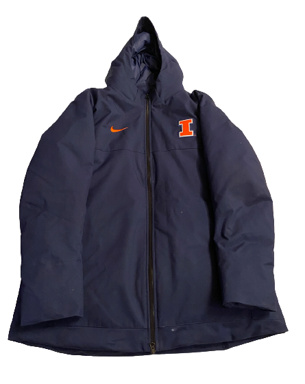 Jake Hansen Illinois Athletics Exclusive Winter Jacket (Size XL)