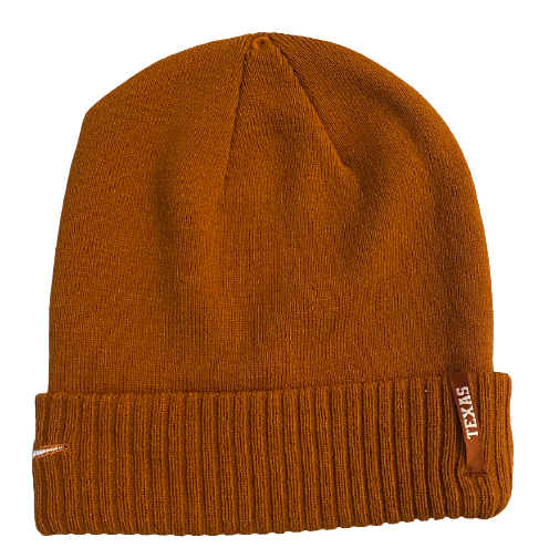 Ben Davis Texas Football Team Issued Burnt Orange Beanie Hat