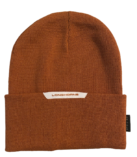 Ben Davis Texas Football Team Issued Burnt Orange Beanie Hat