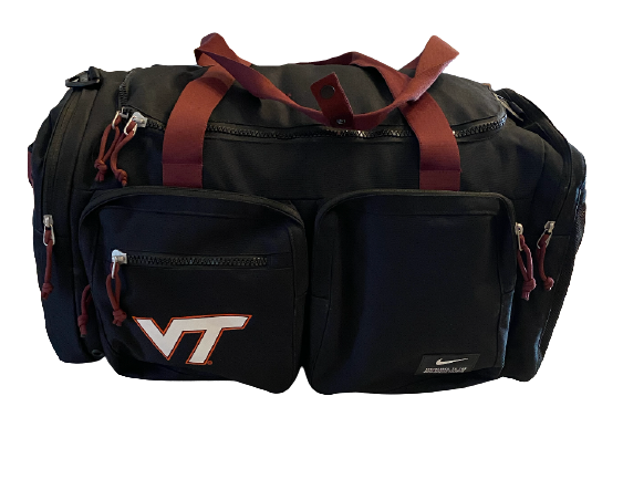 John Parker Romo Virginia Tech Football Exclusive Travel Duffel Bag