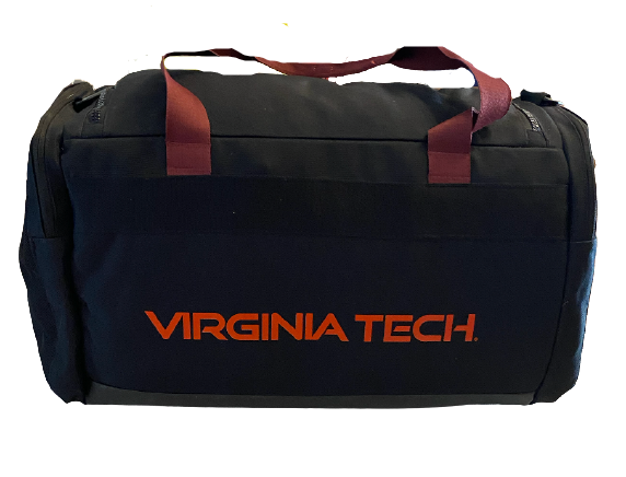 John Parker Romo Virginia Tech Football Exclusive Travel Duffel Bag