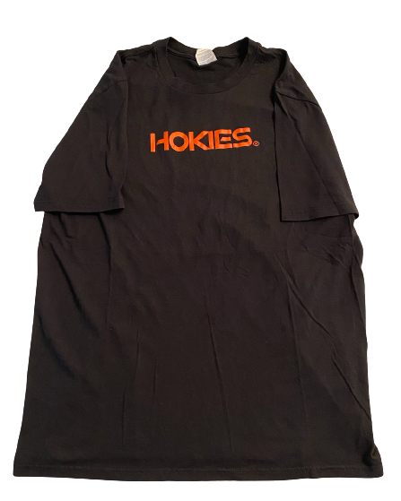 John Parker Romo Virginia Tech Football Team Issued T-Shirt (Size L)