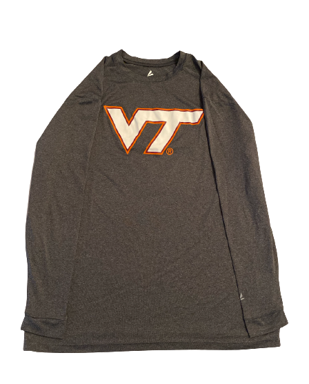 John Parker Romo Virginia Tech Football Team Exclusive "STRIKE" Long Sleeve Shirt (Size L)