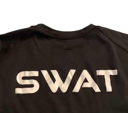 John Parker Romo Virginia Tech Football Team Exclusive "SWAT" Long Sleeve Shirt (Size L)
