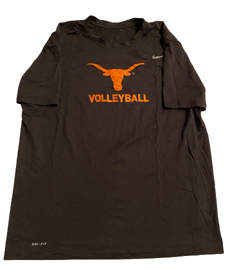 Brionne Butler Texas Volleyball Exclusive Workout Shirt (Size XL)