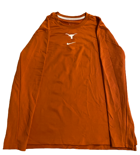 Brionne Butler Texas Volleyball Team Issued Long Sleeve Shirt (Size XL)