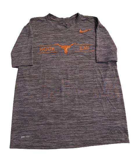 Brionne Butler Texas Volleyball Team Issued Workout Shirt (Size L)