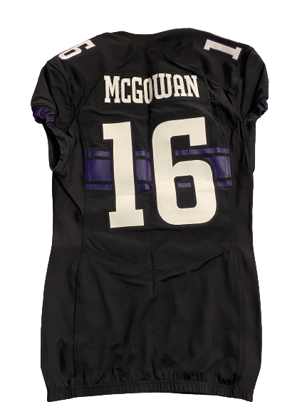 Kyric McGowan Northwestern Football Team Issued 2017 Game Jersey (Size 40)