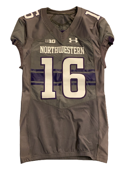 Kyric McGowan Northwestern Football Team Issued 2017 Game Jersey (Size 40)