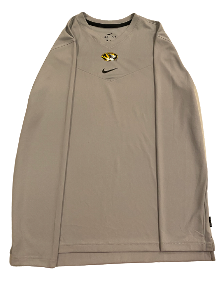 Grant McKinniss Missouri Football Team Issued Long Sleeve Shirt (Size L)