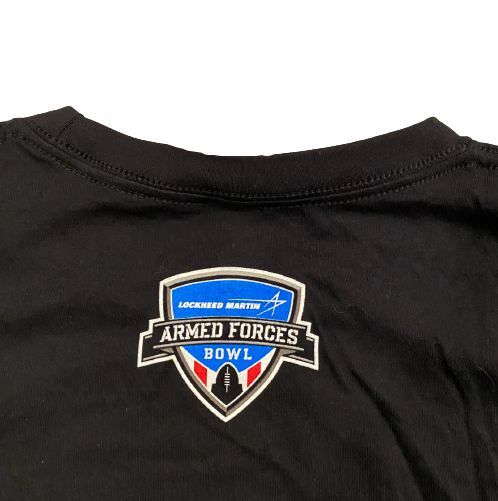 Grant McKinniss Missouri Football Player Exclusive Armed Forces Bowl Long Sleeve Shirt (Size L)