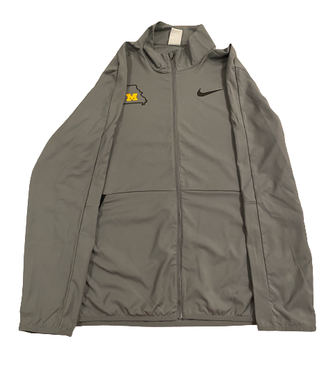 Grant McKinniss Missouri Football Team Exclusive Travel Set - Jacket & Sweatpants (Size L)
