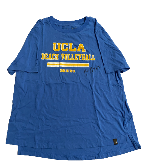 Mac May UCLA Volleyball SIGNED Practice Shirt (Size XL)