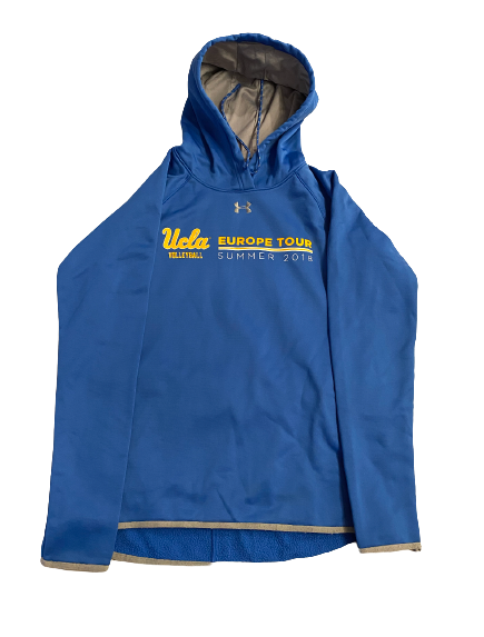 Mac May UCLA Volleyball Team Exclusive 2018 Europe Tour Sweatshirt (Size M)