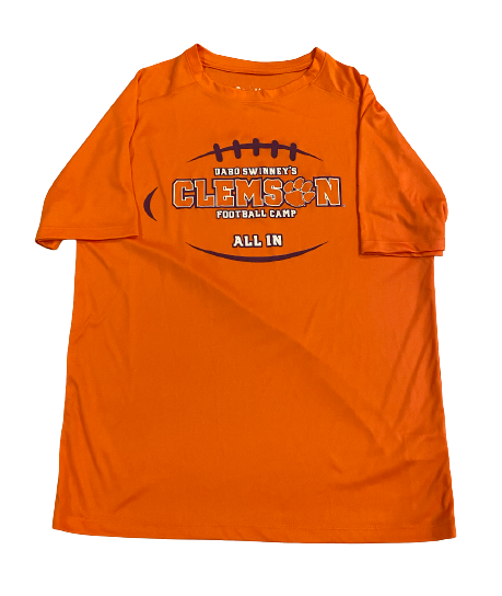 Will Swinney Clemson "Dabo Swinney Football Camp" T-Shirt (Size M)