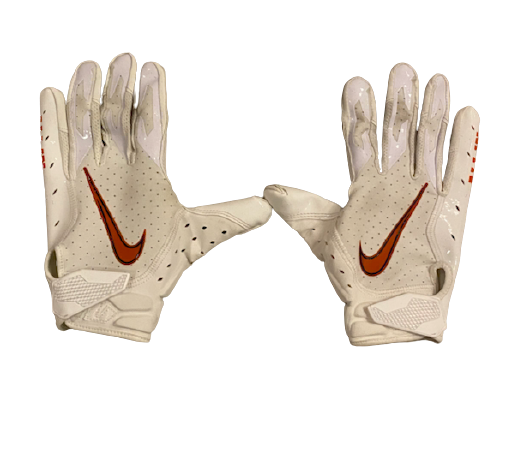 Will Swinney Clemson Player Exclusive Football Gloves (Size L)