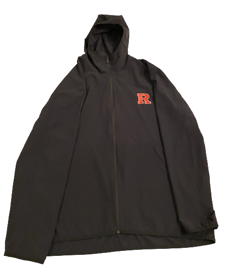 Mike Tverdov Rugers Football Team Issued Jacket (Size 2XL)