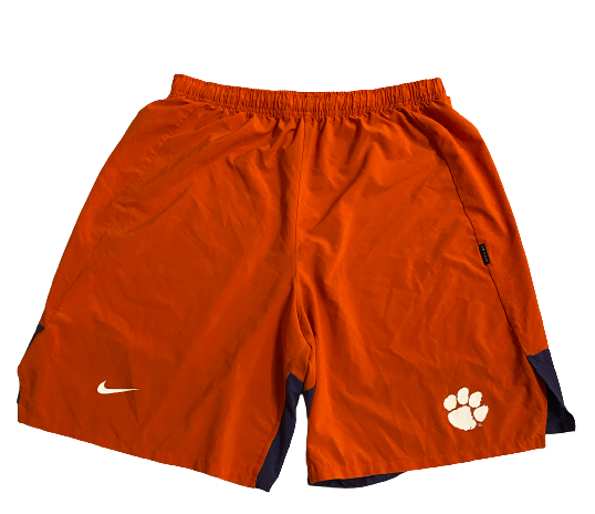 Nick Eddis Clemson Football Team Issued Workout Shorts (Size XL)