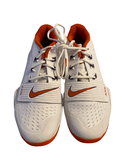 Nick Eddis Clemson Football Team Issued Nike Shoes (Size 12)