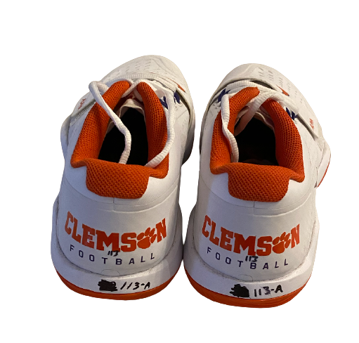 Nick Eddis Clemson Football Team Issued Nike Shoes (Size 12)