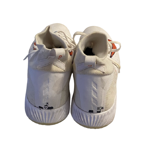 Nick Eddis Clemson Football Team Issued Nike Vapor Shoes (Size 12.5)