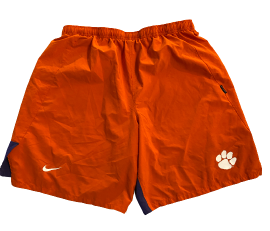 Nick Eddis Clemson Football Team Issued Workout Shorts (Size 2XL)