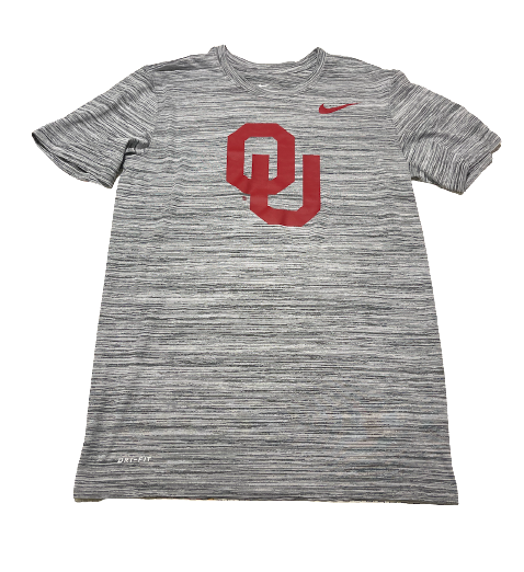 Kylee McLaughlin Oklahoma Volleyball Team Issued Workout Shirt (Size S)