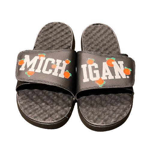 Matt Torey Michigan Football Player Exclusive College Football Playoff Orange Bowl Slides (Size 10)