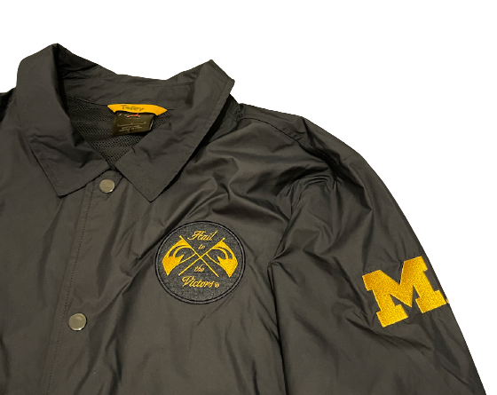 Matt Torey Michigan Football Exclusive "HAIL TO THE VICTORS" Jacket (Size L)
