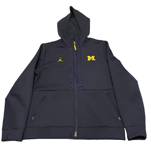 Matt Torey Michigan Football Team Issued Travel Jacket (Size L)