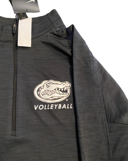 Thayer Hall Florida Volleyball Team Exclusive Quarter-Zip Pullover (Size Women&