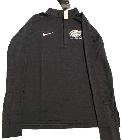 Thayer Hall Florida Volleyball Team Exclusive Quarter-Zip Pullover (Size Women&