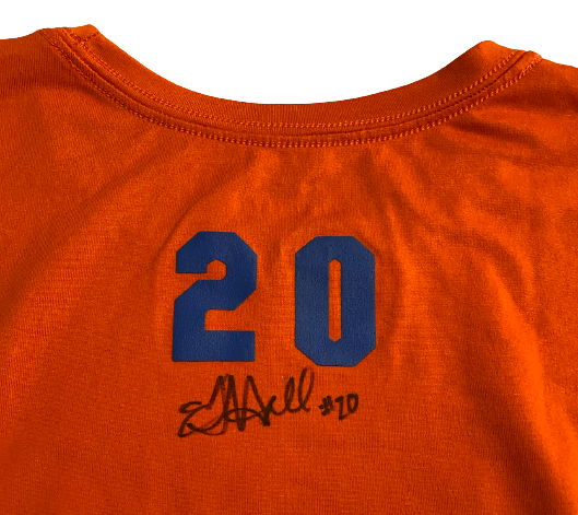 Thayer Hall Florida Volleyball Team Issued SIGNED Long Sleeve Warm-Up with Number on Back (Size XL)