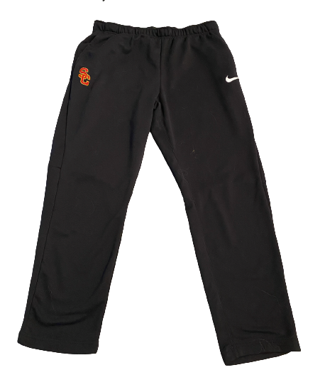 Erik Krommenhoek USC Football Team Issued Sweatpants (Size XL)